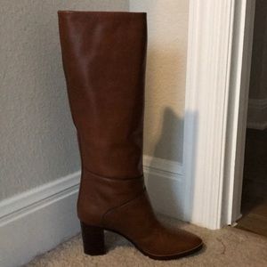 Chloé Brown Leather Tall boots